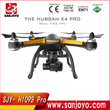 Оригинальный hubsan X4 профессиональный H109S Профессиональный drone с камерой 1080p и парашют 5.8 G в режиме реального времени fpv и GPS RC горючего